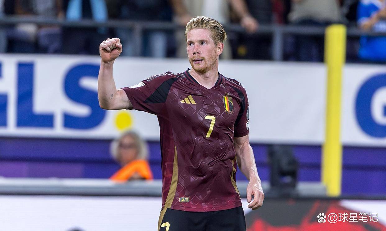 意甲球星九月国际比赛日闪耀：德布劳内基恩苏西奇领衔五大表现